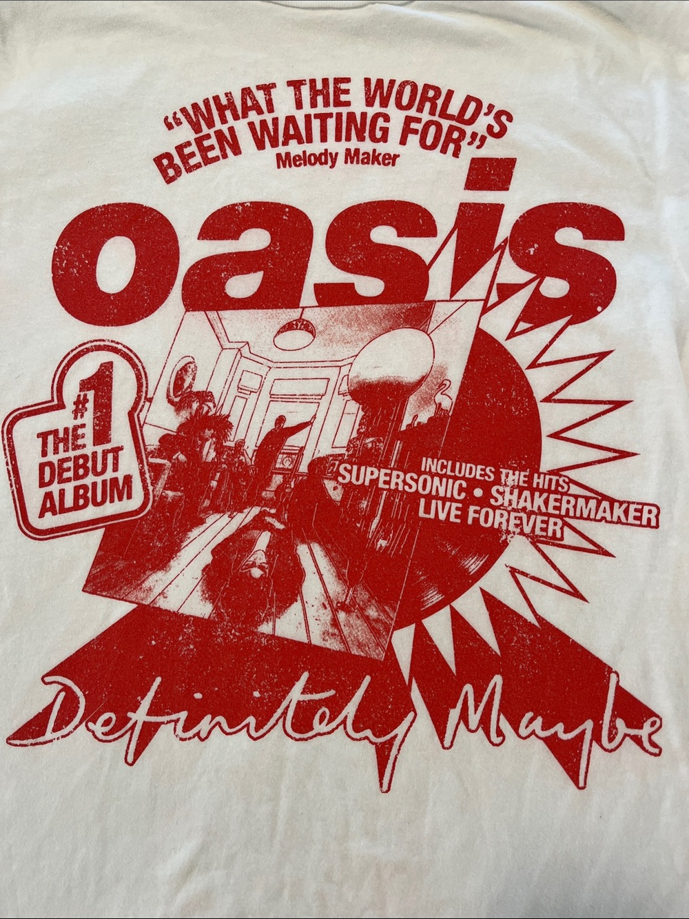 Oasis definitely maybe licensed tee by old navy - Picture 2 of 5
